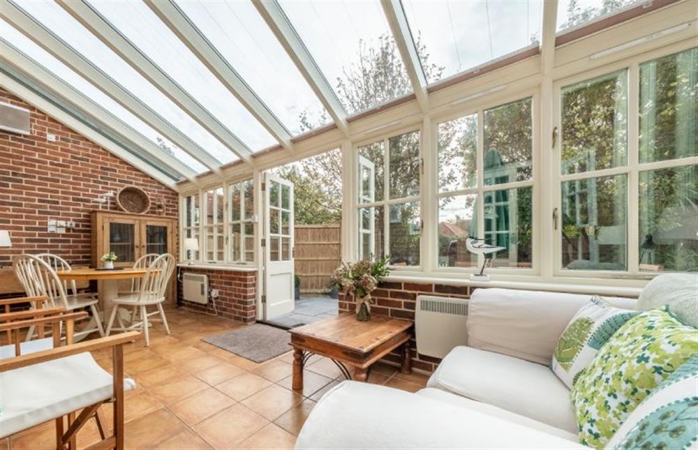 Ground floor: The attractive conservatory at Mahonia Cottage, Burnham Market near Kings Lynn