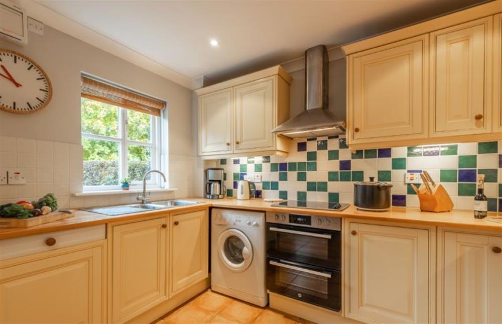 Ground floor: The kitchen is well-equipped at Mahonia Cottage, Burnham Market near Kings Lynn