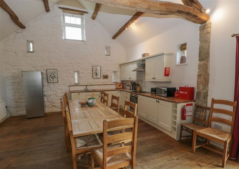 This is the kitchen at Main Barn, Borrowby near Staithes