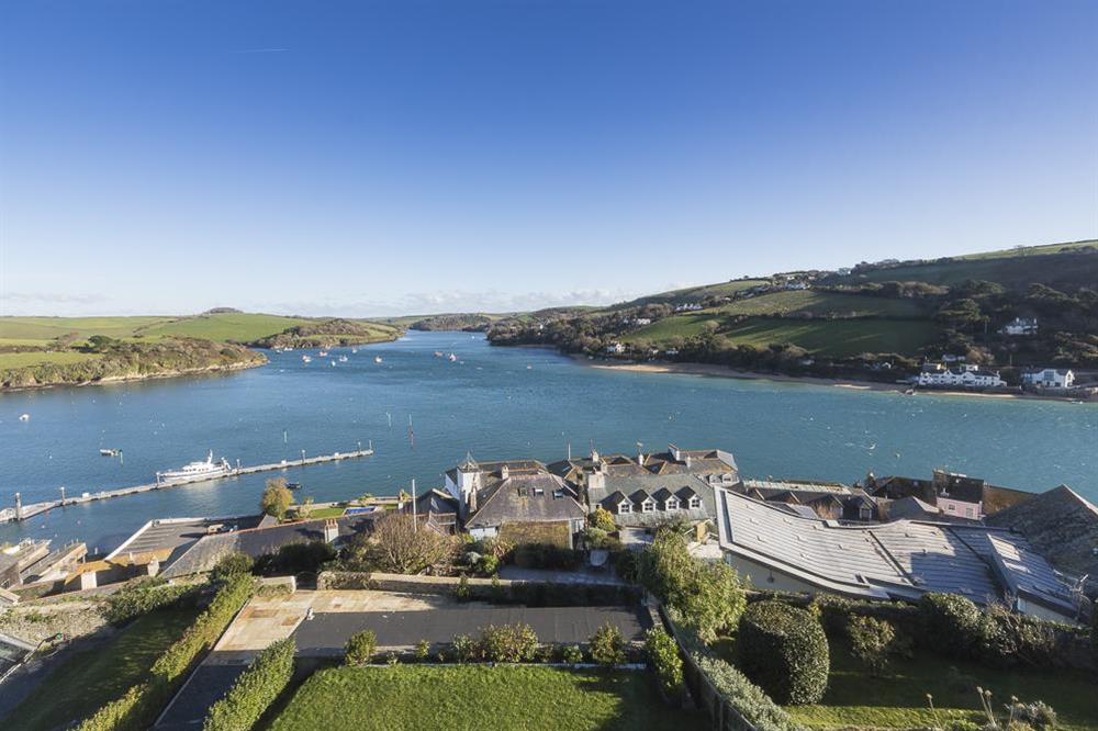 Estuary views across towards East Portlemouth beach and Snapes Point (photo 2) at Main Top Apartment in , Salcombe