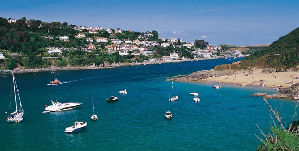 The stunning Salcombe Estuary and Sunny Cove beach at Main Top Apartment in , Salcombe