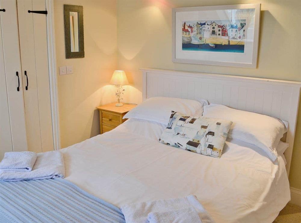 Double bedroom at Mainbrace in Port Isaac, Cornwall