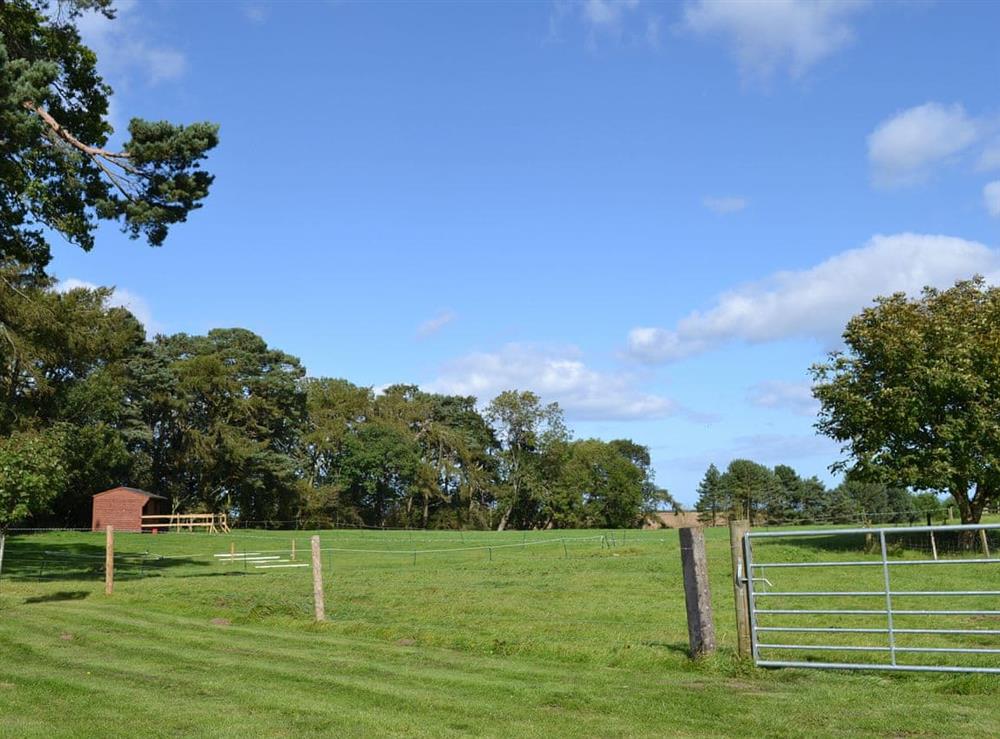 Situated on an 800 working arable and sheep farm
