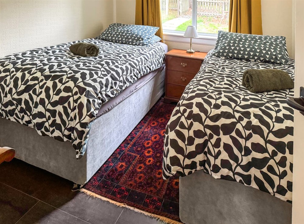 Bedroom three at Mains of Asloun One in Alford, Aberdeenshire