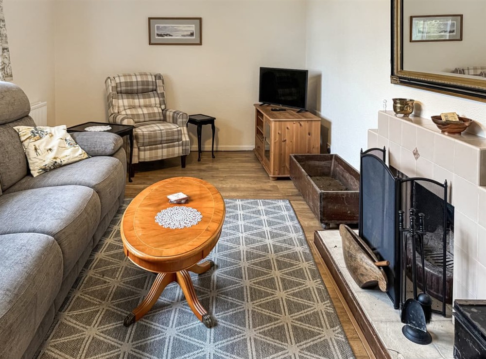 Sitting Room at Mains of Asloun One in Alford, Aberdeenshire