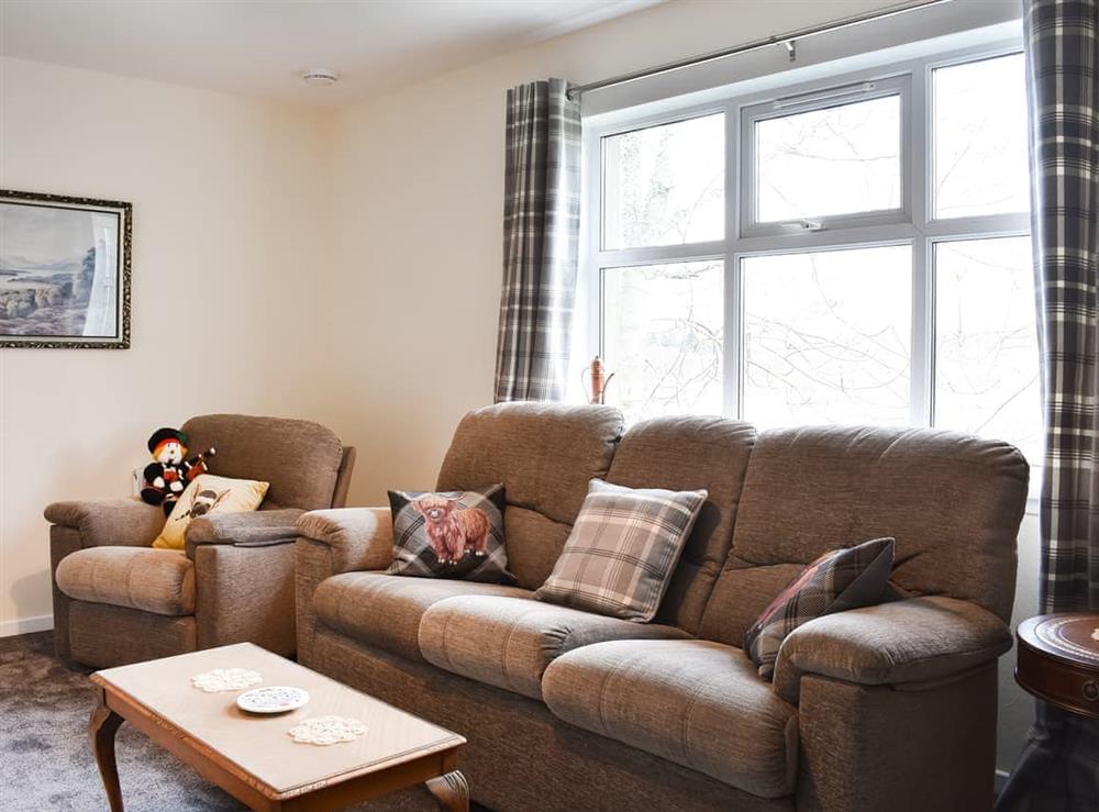 Living area at Mains of Asloun Two in Alford, Aberdeenshire