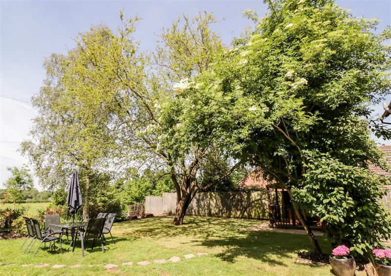 The garden in Mainstone House at Mainstone House, Trumpet near Ledbury