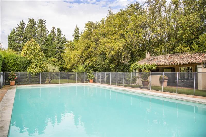 Swimming pool at Maison Des Cigales, Avignon, France