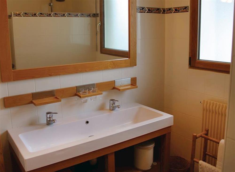 Bathroom at Maison du Port in Fouesnant, Brittany, France