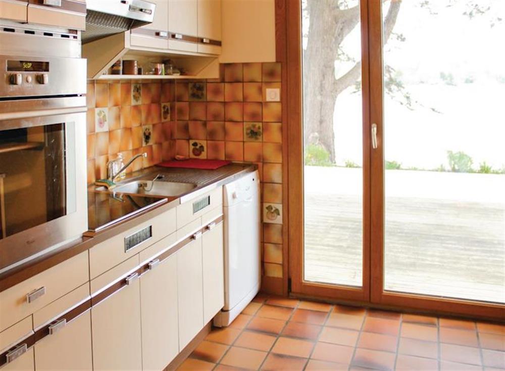 Kitchen at Maison du Port in Fouesnant, Brittany, France