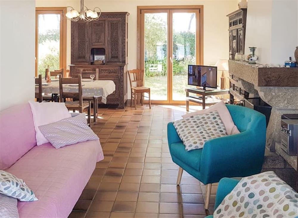 Living area (photo 4) at Maison du Port in Fouesnant, Brittany, France