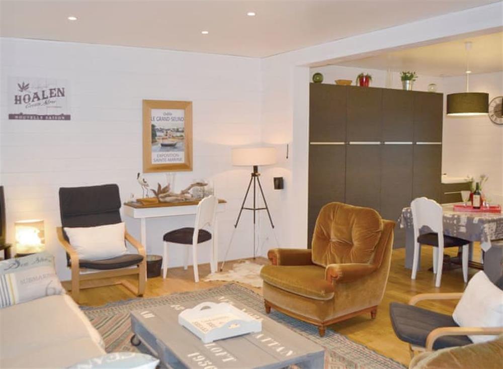Living area at Maison Fouesnant in Fouesnant, Finistère , France