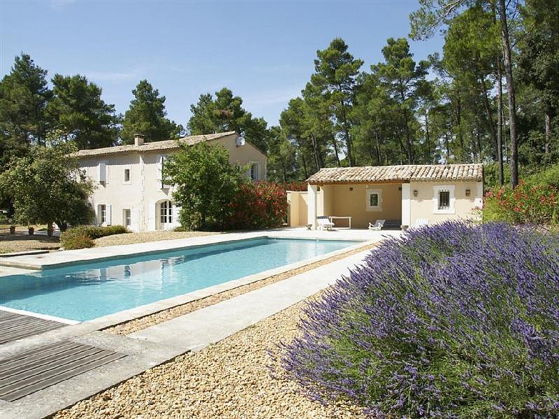 Swimming pool at Maison La Montagnette, Avignon, France