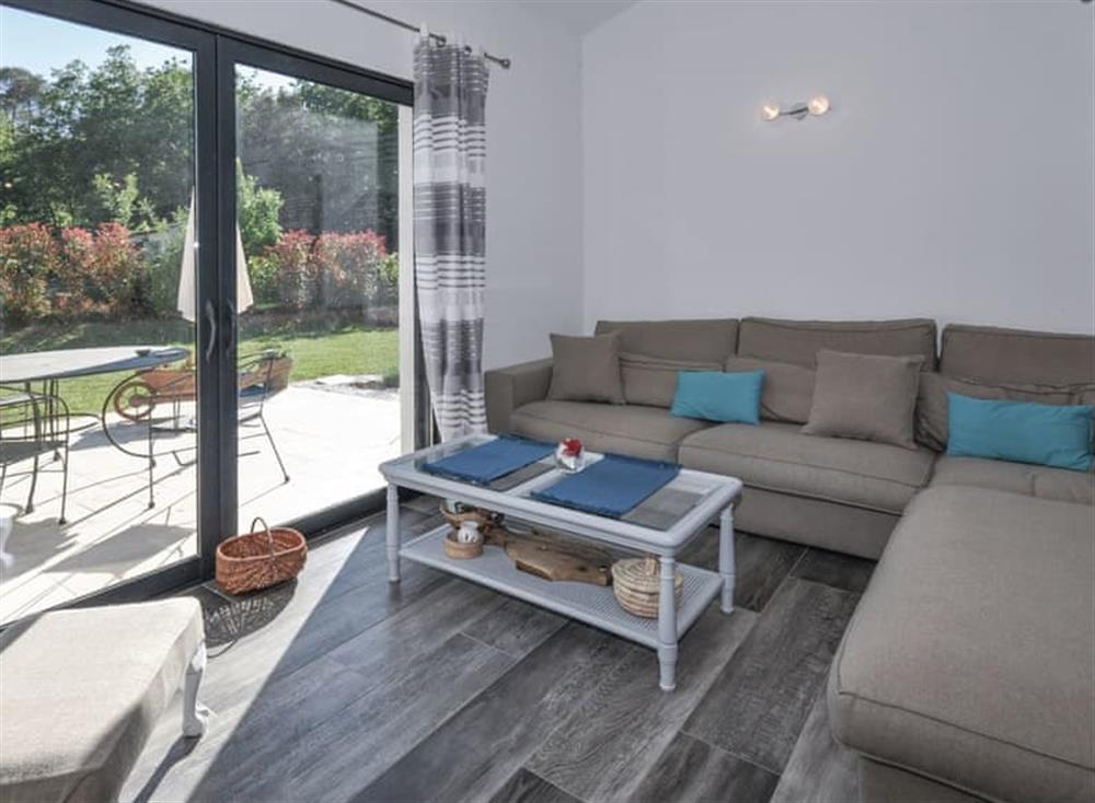 Living area at Maison Repose in Callian, Côte d’-Azur, France