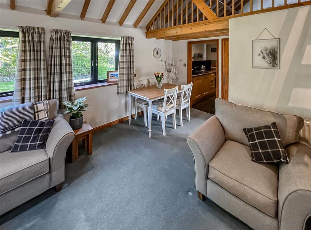 Open plan living space at Makers Barn, the Annex in Sidestrand, near Cromer, Norfolk