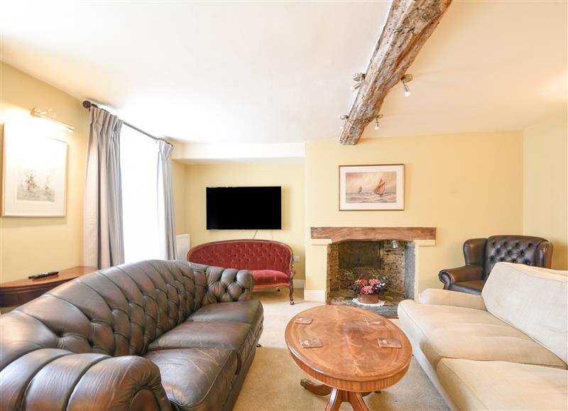 Relax in the living area at Malabar House, Lyme Regis