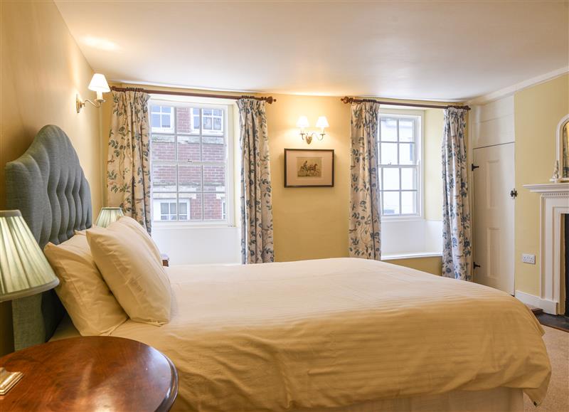 This is a bedroom at Malabar House, Lyme Regis