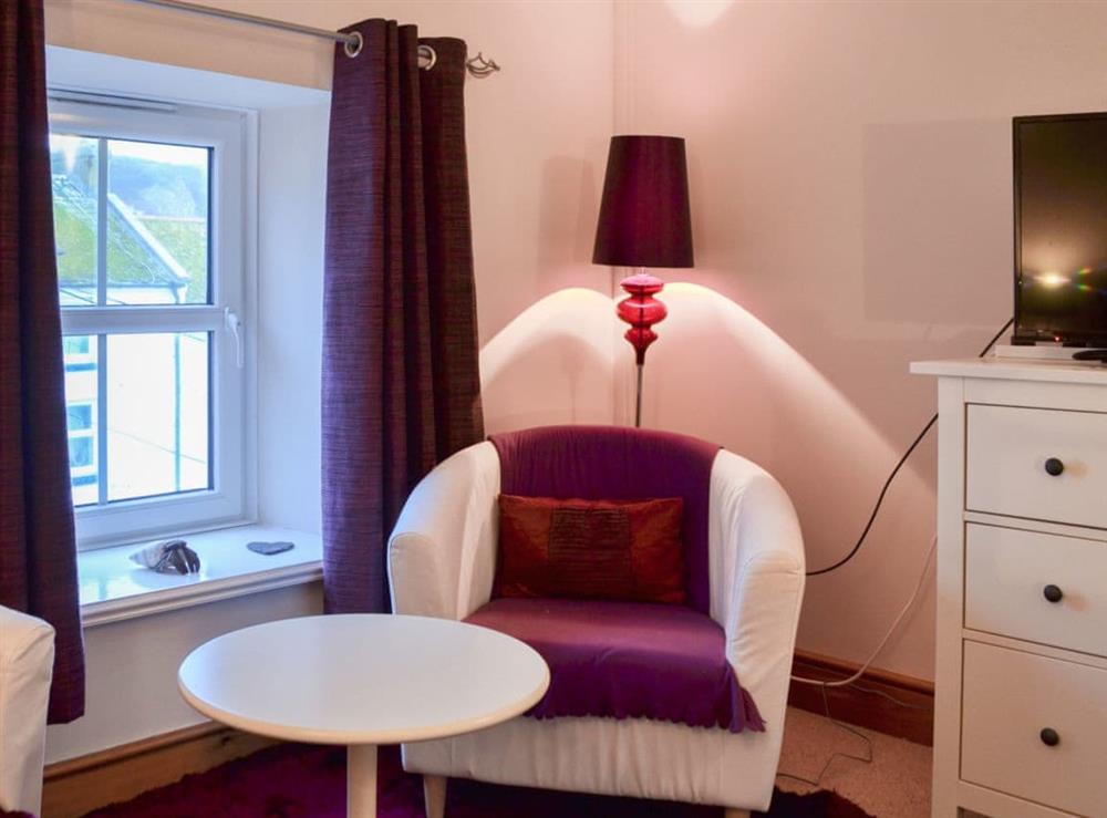 Charming sitting/dressing area in the double bedroom at Mallams in Portland, near Weymouth, Dorset