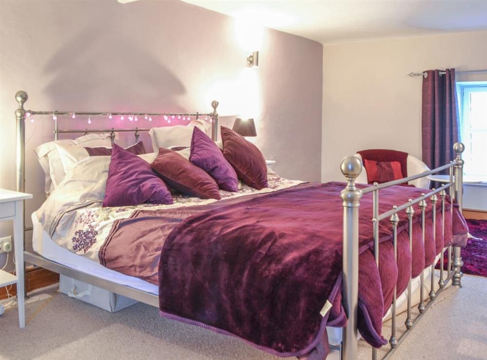 Romantic double bedroom at Mallams in Portland, near Weymouth, Dorset