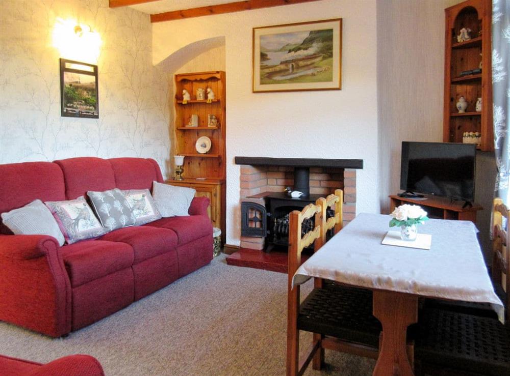 Living room/dining room at Mallard Cottage in Grosmont, near Whitby, Yorkshire, North Yorkshire