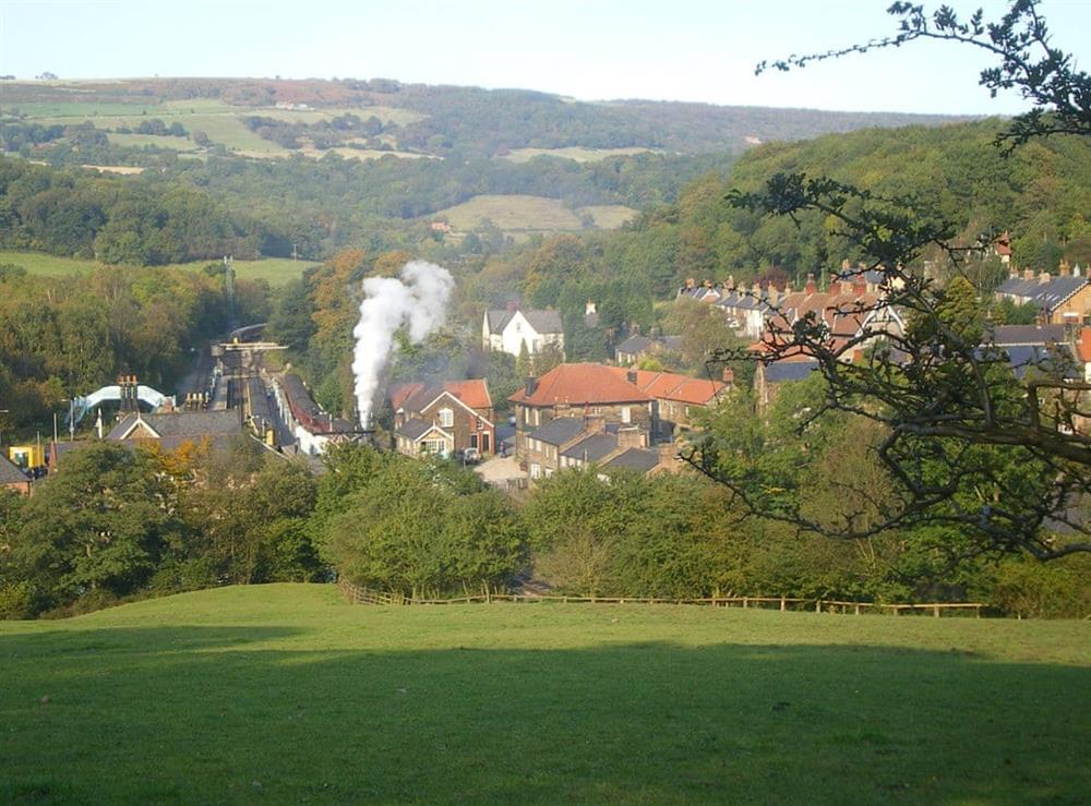Surrounding area at Mallard Cottage in Grosmont, near Whitby, Yorkshire, North Yorkshire