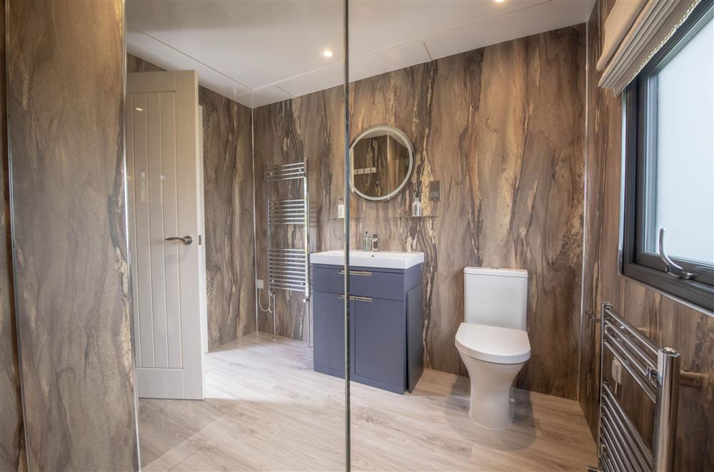 Shower room at Mallard House Lodge, Nr. Penrith