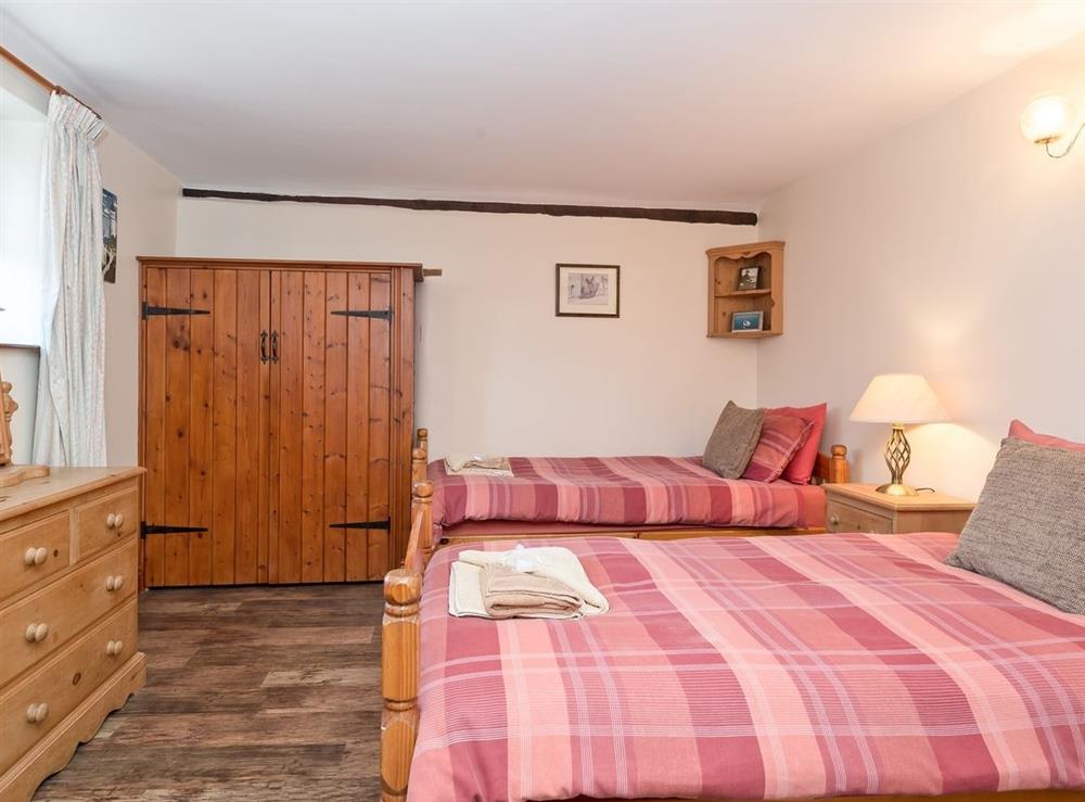 Twin bedroom at Mallards in Thornham, Norfolk., Great Britain
