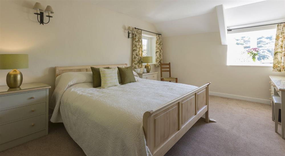 The double bedroom at Malt House in Saltash, Cornwall