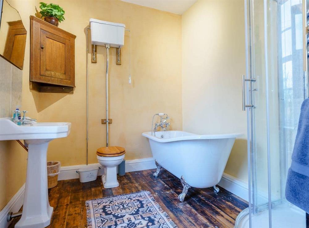 Bathroom at Malt House in Skenfrith, near Monmouth, Gwent