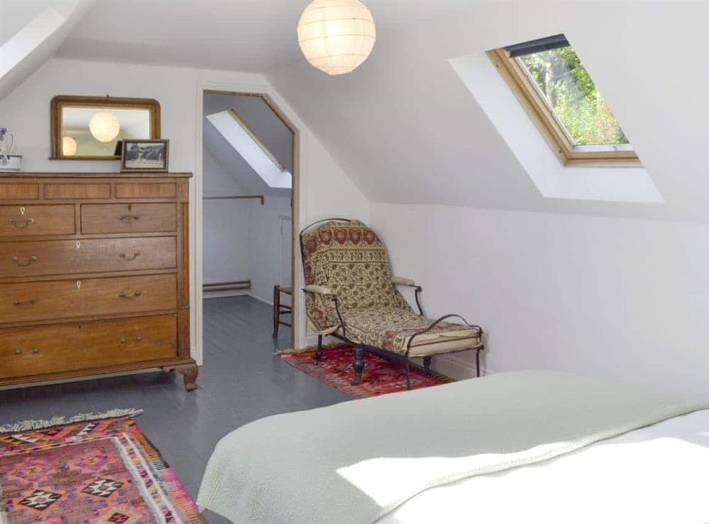 Ample storage within bedroom area at Malthouse Barn in Elmsted, Nr Canterbury, Kent., Great Britain