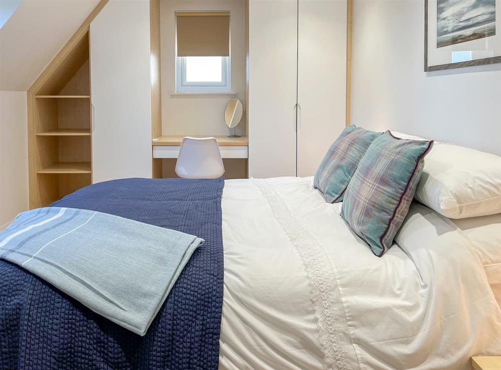 Double bedroom at Malthouse Cottage in Ranworth, Norfolk