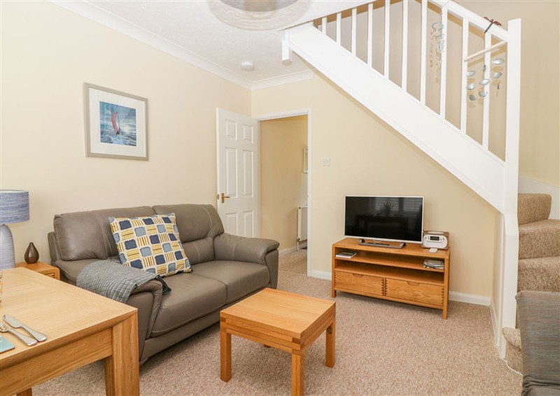 This is the living room at Malting Cottage, Dawlish