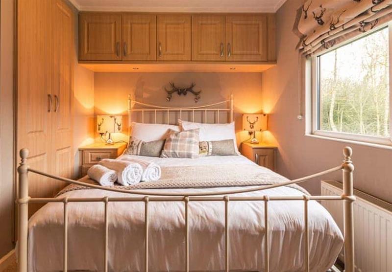 Bedroom in the Fell View VIP at Malton Grange Country Park in Amotherby, Yorkshire