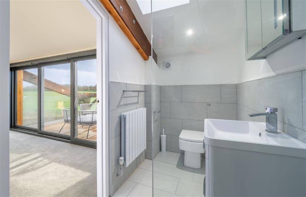 En-suite shower room at Mandalore, Henham