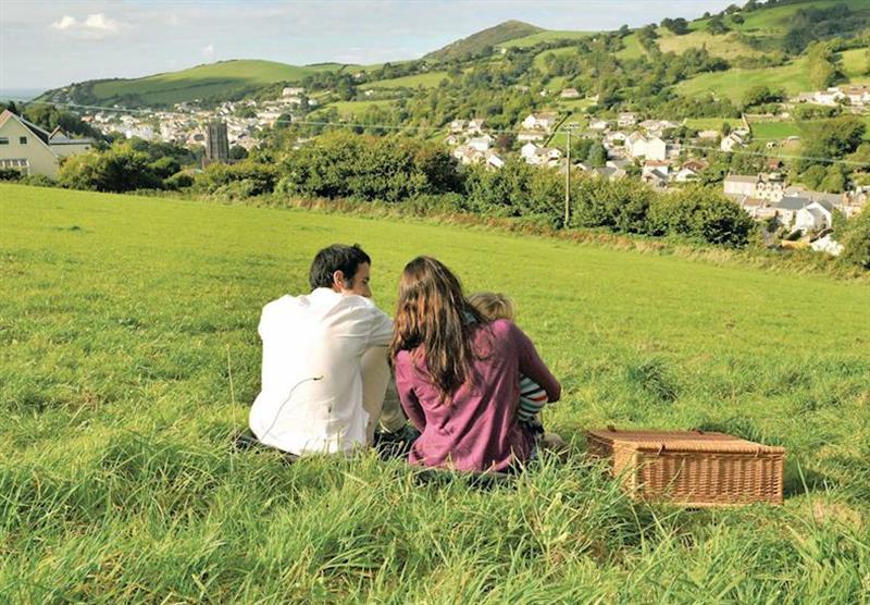 Glorious views at Manleigh Park in Combe Martin, Devon