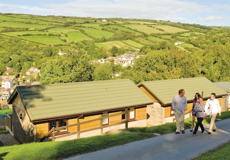 Spectacular views at Manleigh Park in Combe Martin, Devon