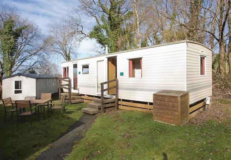 Standard Caravan at Manleigh Park in Combe Martin, Devon