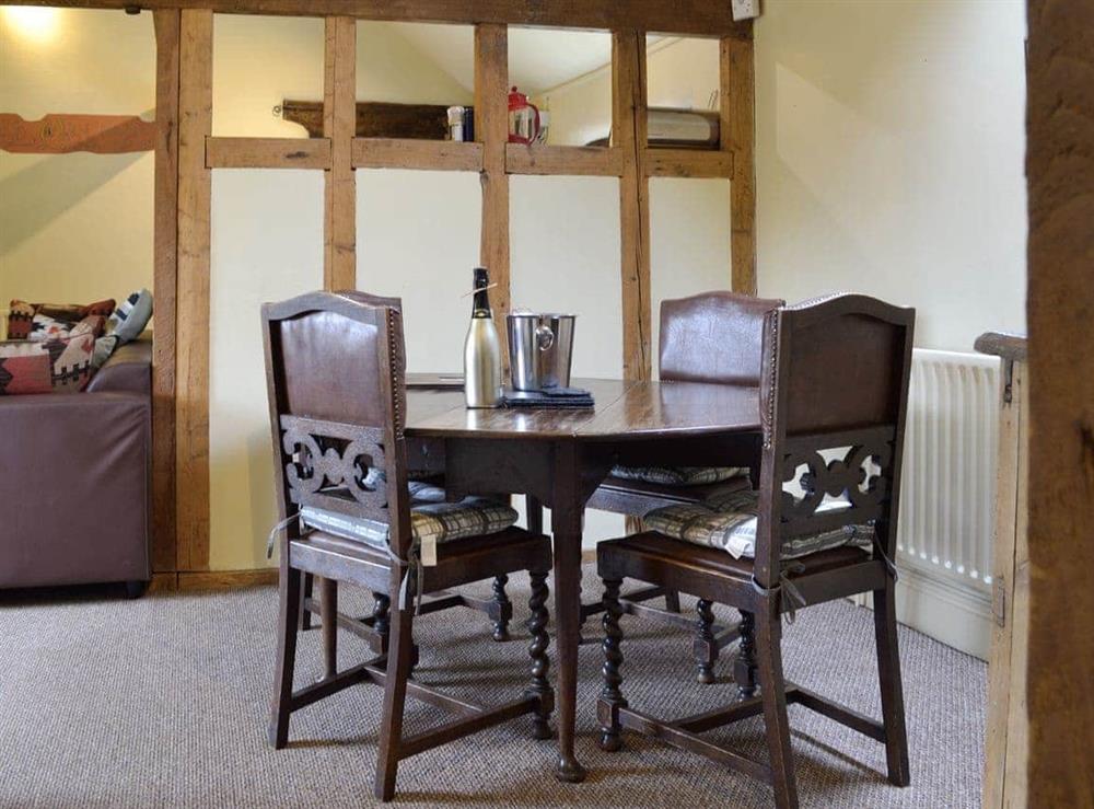 Convenient dining area at Manners in Alport, Nr Bakewell, Derbyshire., Great Britain