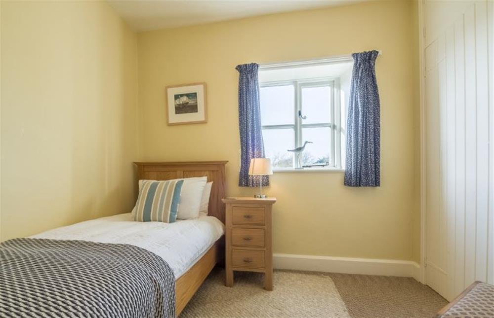 First floor: Bedroom four, single room at Manningham House, Ringstead near Hunstanton