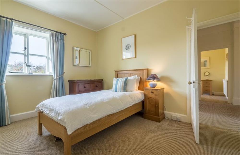 First floor: Bedroom three, good sized single room at Manningham House, Ringstead near Hunstanton