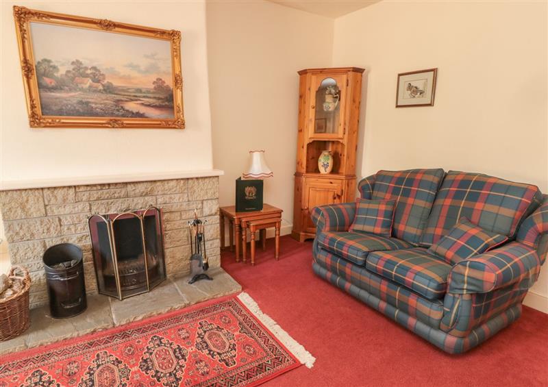 This is the living room at Manor Cottage, Akeld near Wooler