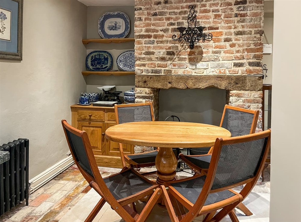 Dining Area at Manor Cottage in Cavendish, near Sudbury, Suffolk