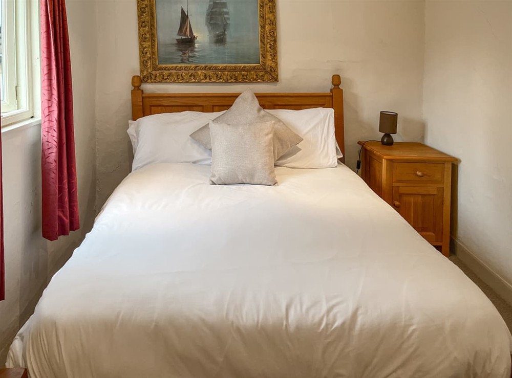 Double bedroom at Manor Cottage in Cavendish, near Sudbury, Suffolk