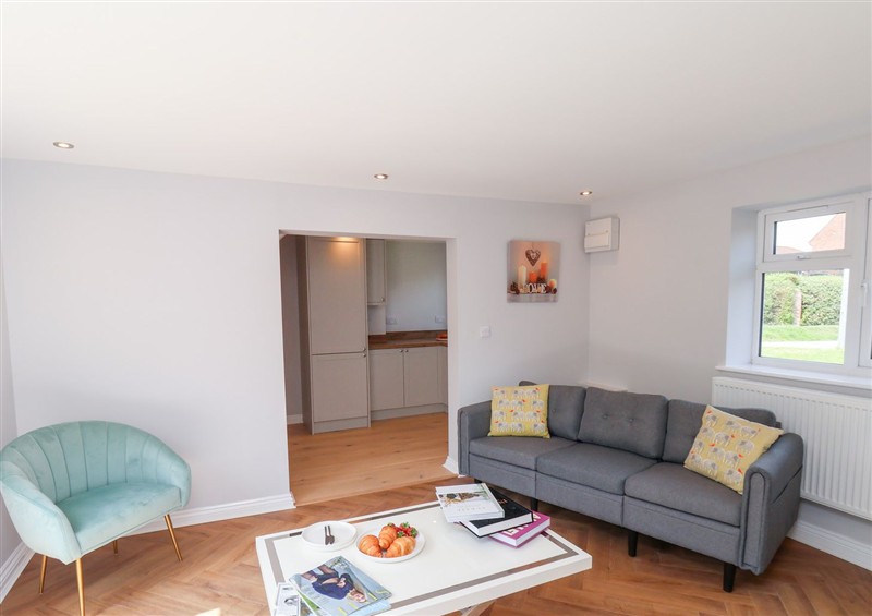 The living room at Manor Cottage, Harpham near Nafferton