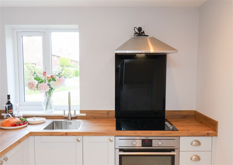 This is the kitchen at Manor Cottage, Harpham near Nafferton