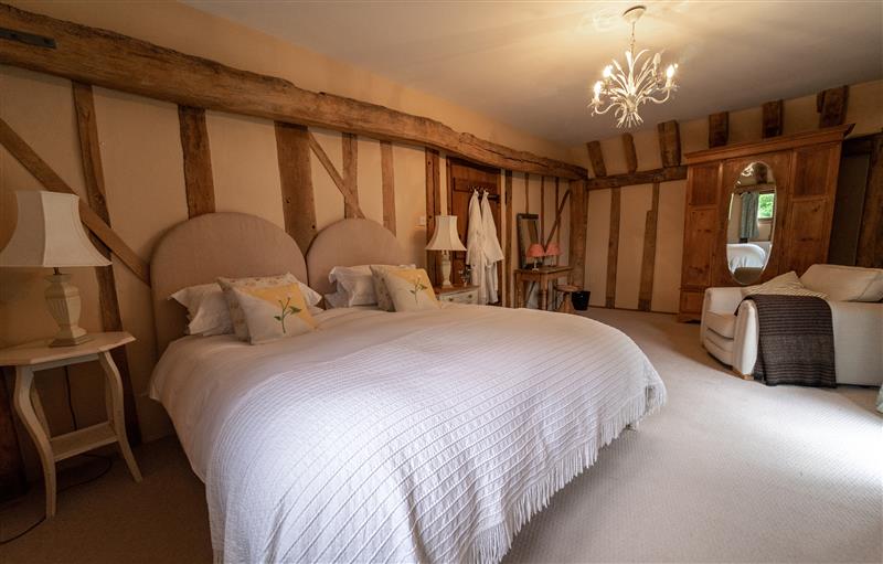 One of the 5 bedrooms at Manor Farm Barn, Thorndon