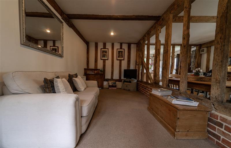 This is the living room at Manor Farm Barn, Thorndon