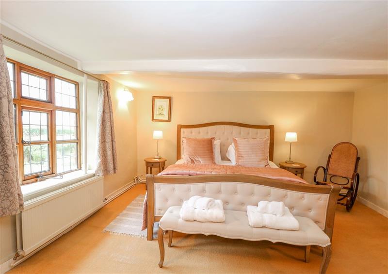 One of the 4 bedrooms at Manor Farm House, Bacton