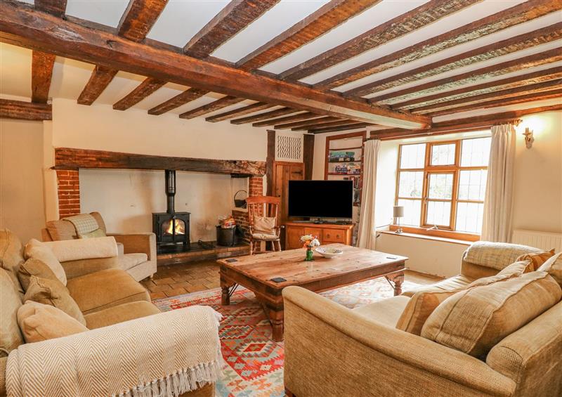 Relax in the living area at Manor Farm House, Bacton