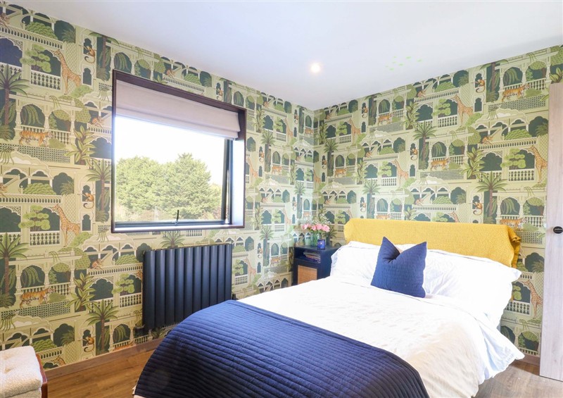 One of the bedrooms at Manor Farm House, Merton near Bicester